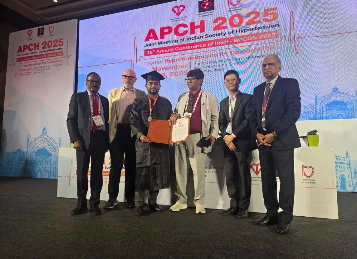 APCH 2025 — Convocation on stage