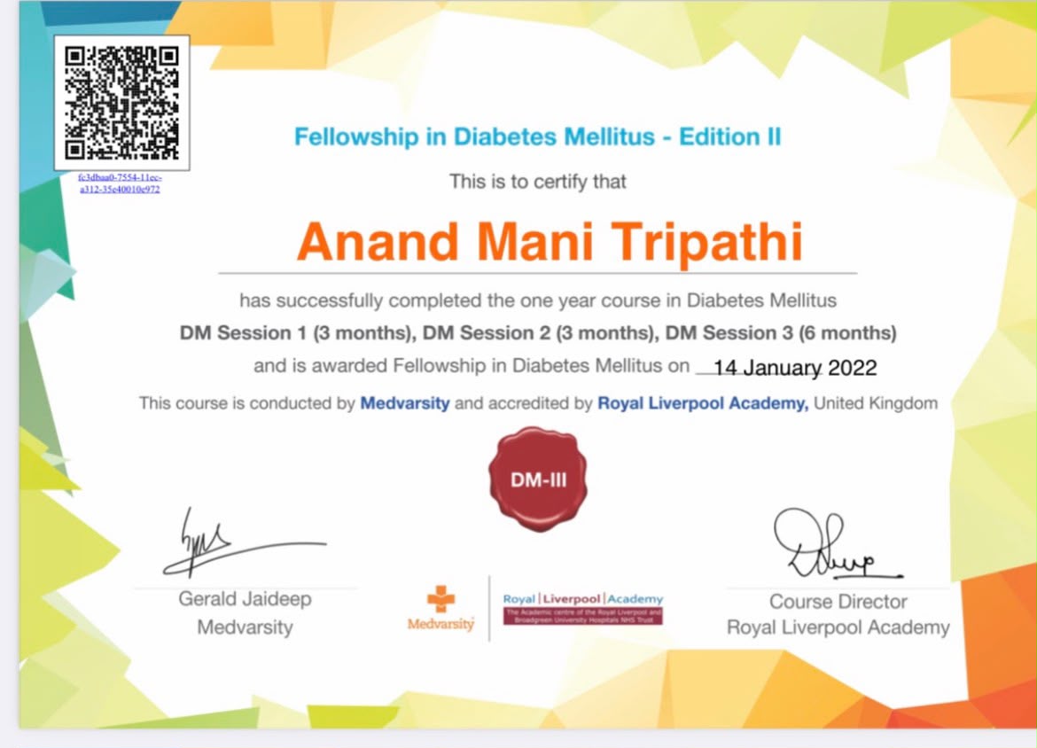 Fellowship in Diabetes Mellitus — Edition II