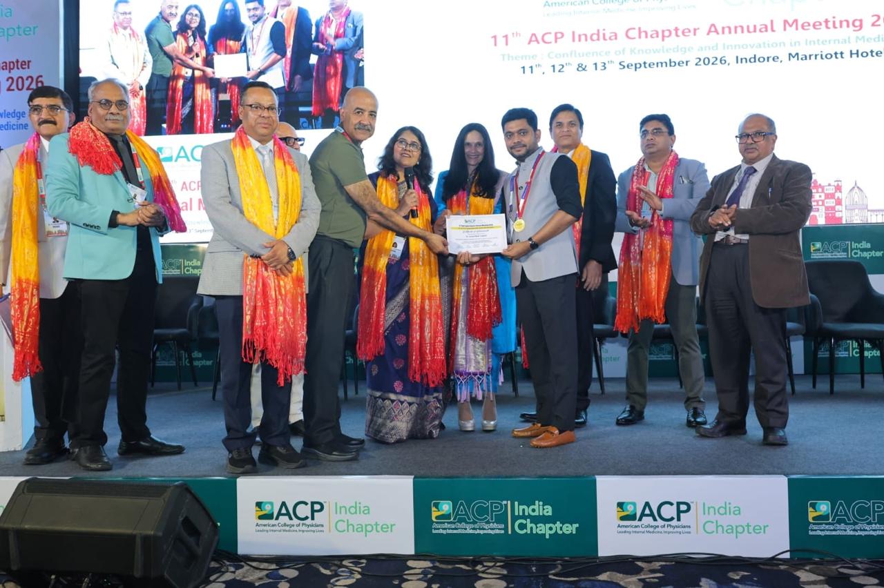 ACP India 2026 — Award presentation on stage