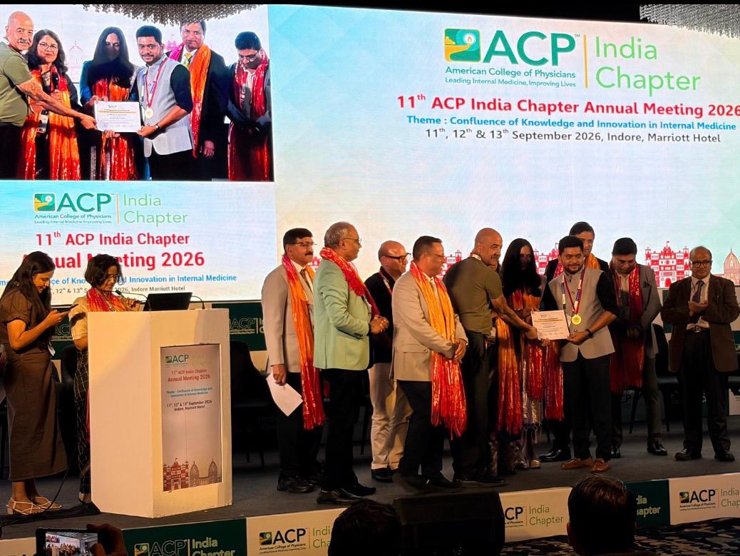ACP India 2026 — Recognition ceremony